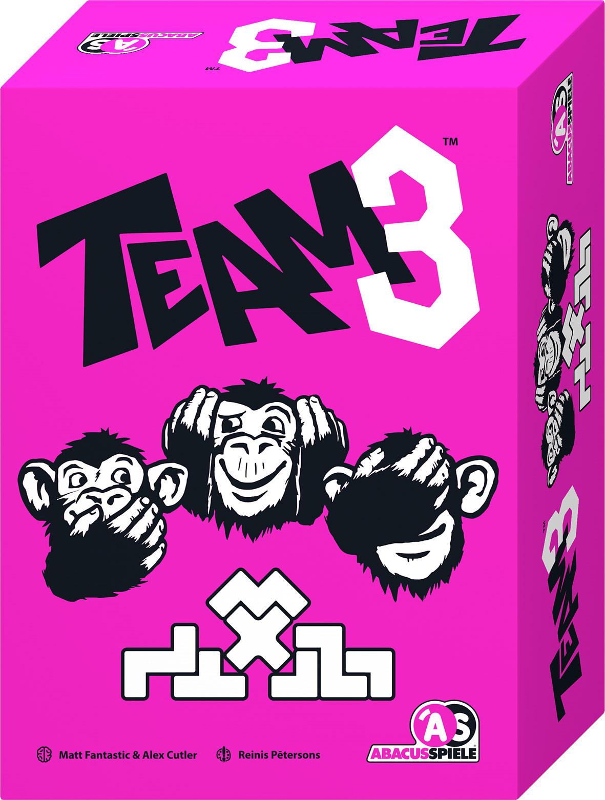 Vorderes Coverbild TEAM3 pink