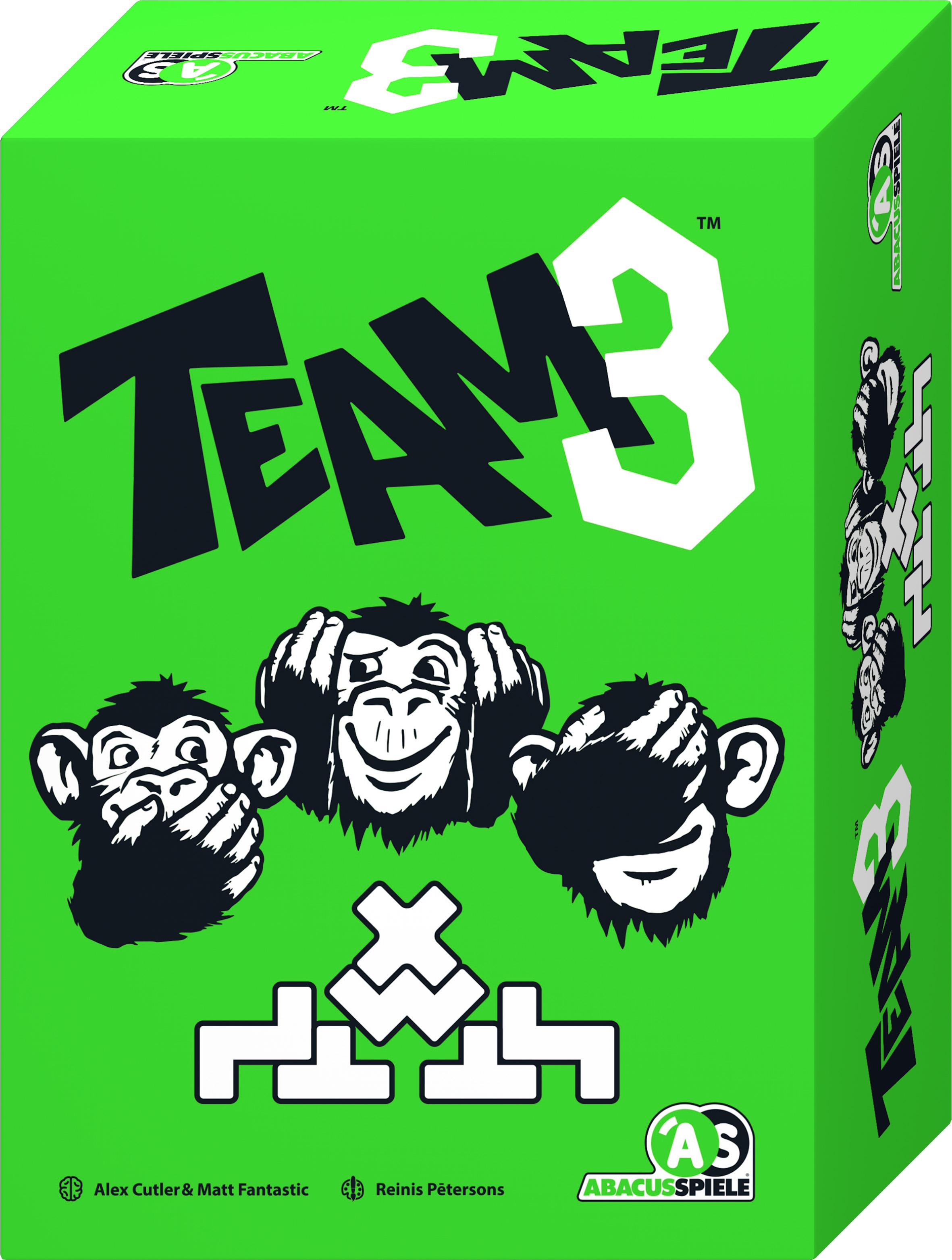 Vorderes Coverbild TEAM3 grün