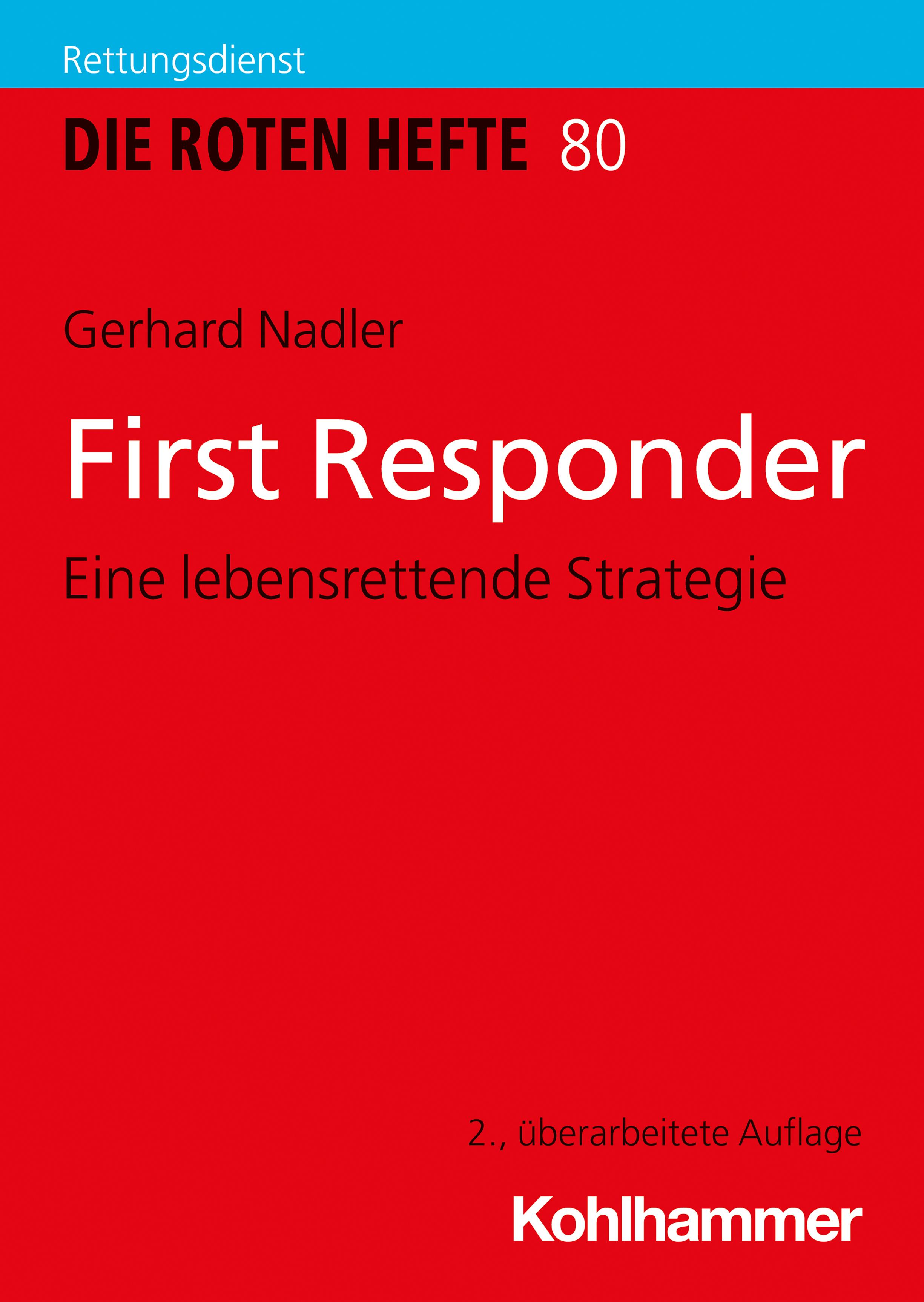 Vorderes Coverbild First Responder
