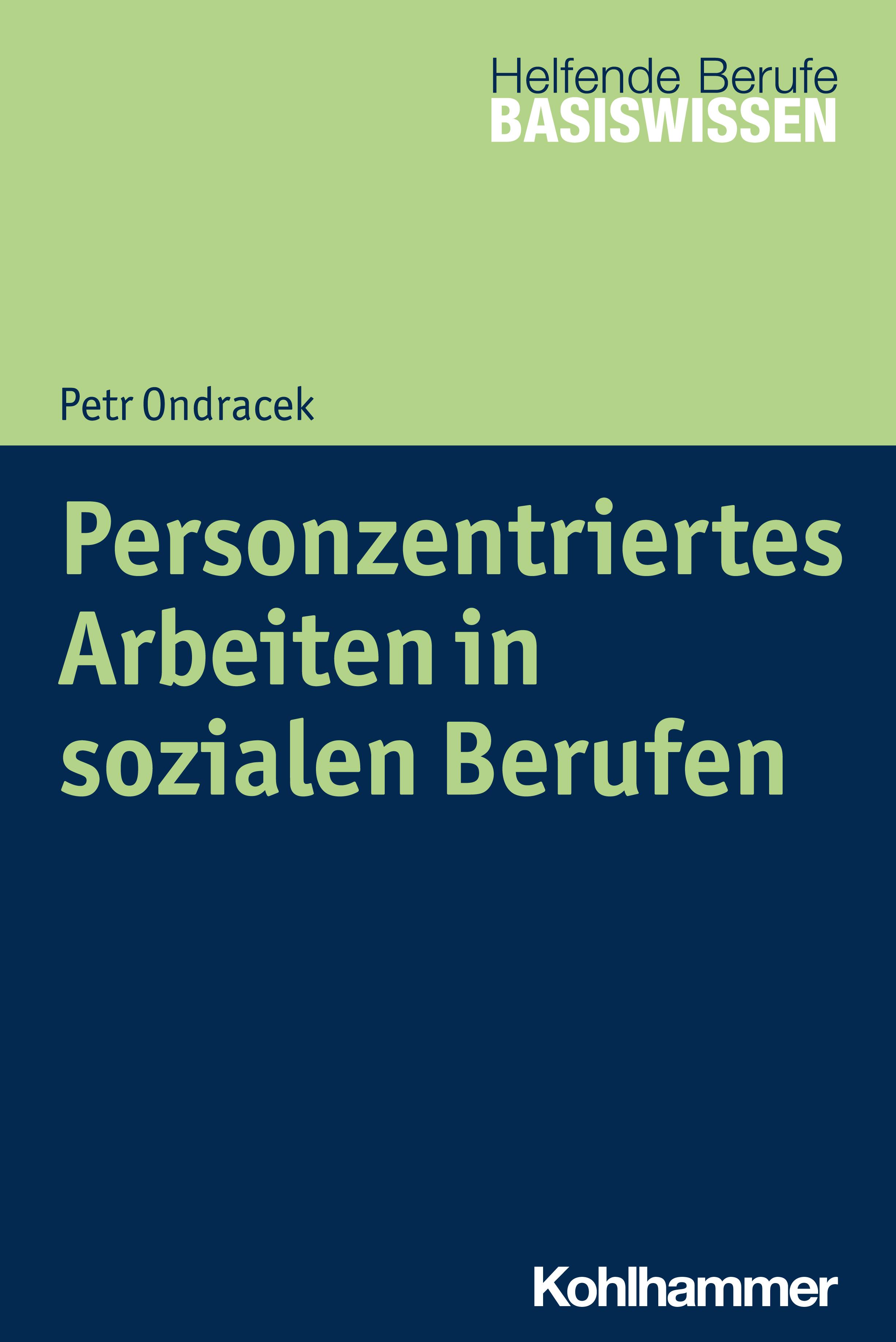 Vorderes Coverbild Personzentriertes Arbeiten in sozialen Berufen