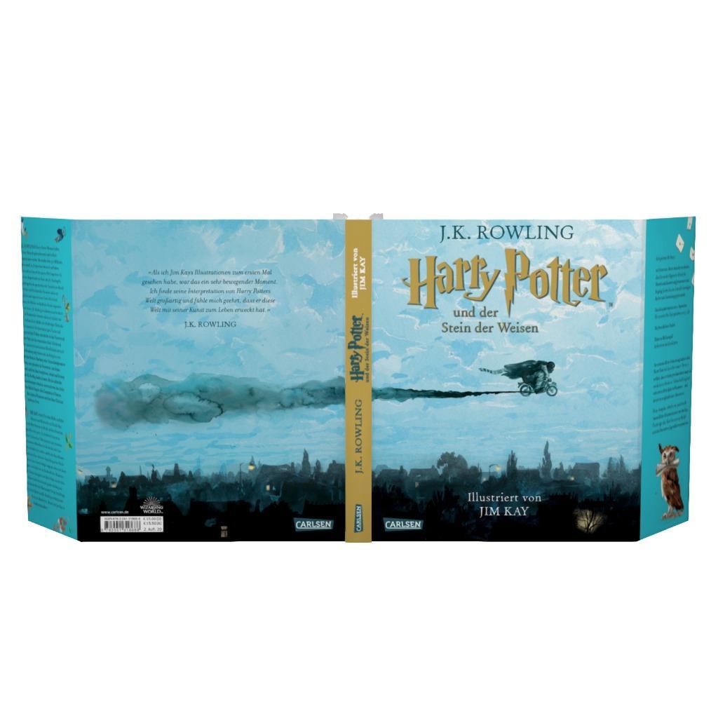 Beispielinhalt (Bild) Harry Potter und der Stein der Weisen (farbig illustrierte Schmuckausgabe) (Harry Potter 1)