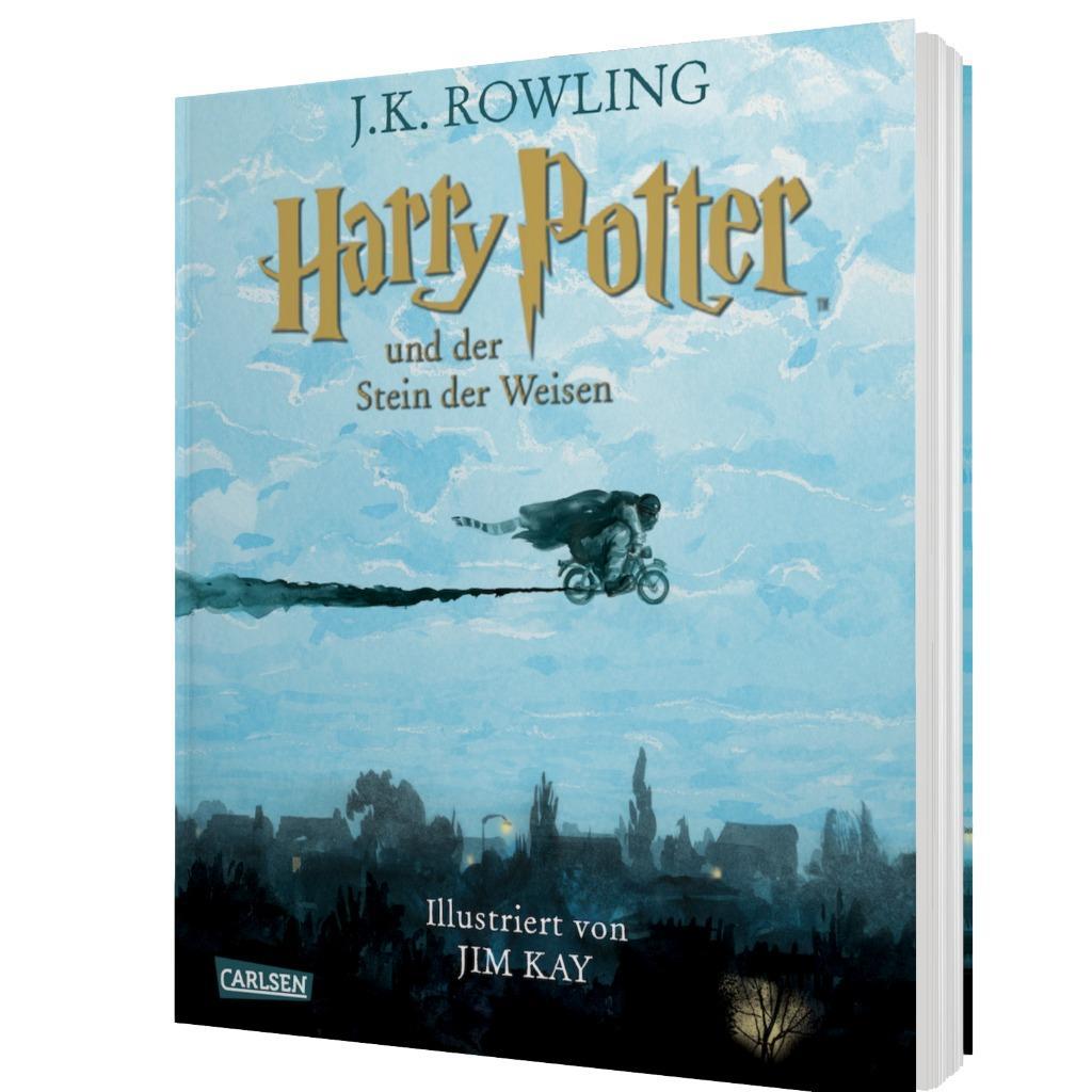 Beispielinhalt (Bild) Harry Potter und der Stein der Weisen (farbig illustrierte Schmuckausgabe) (Harry Potter 1)