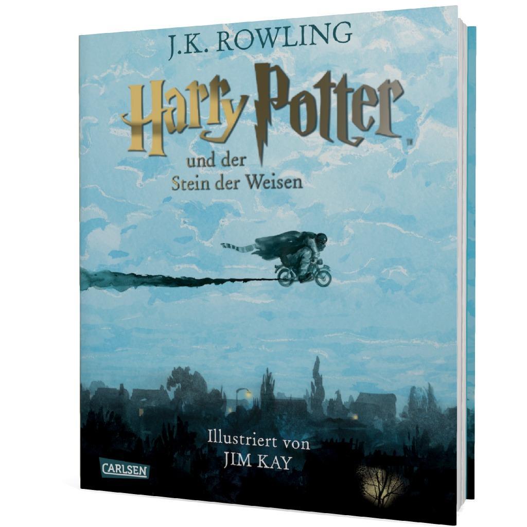 Vorderes Coverbild Harry Potter und der Stein der Weisen (farbig illustrierte Schmuckausgabe) (Harry Potter 1)
