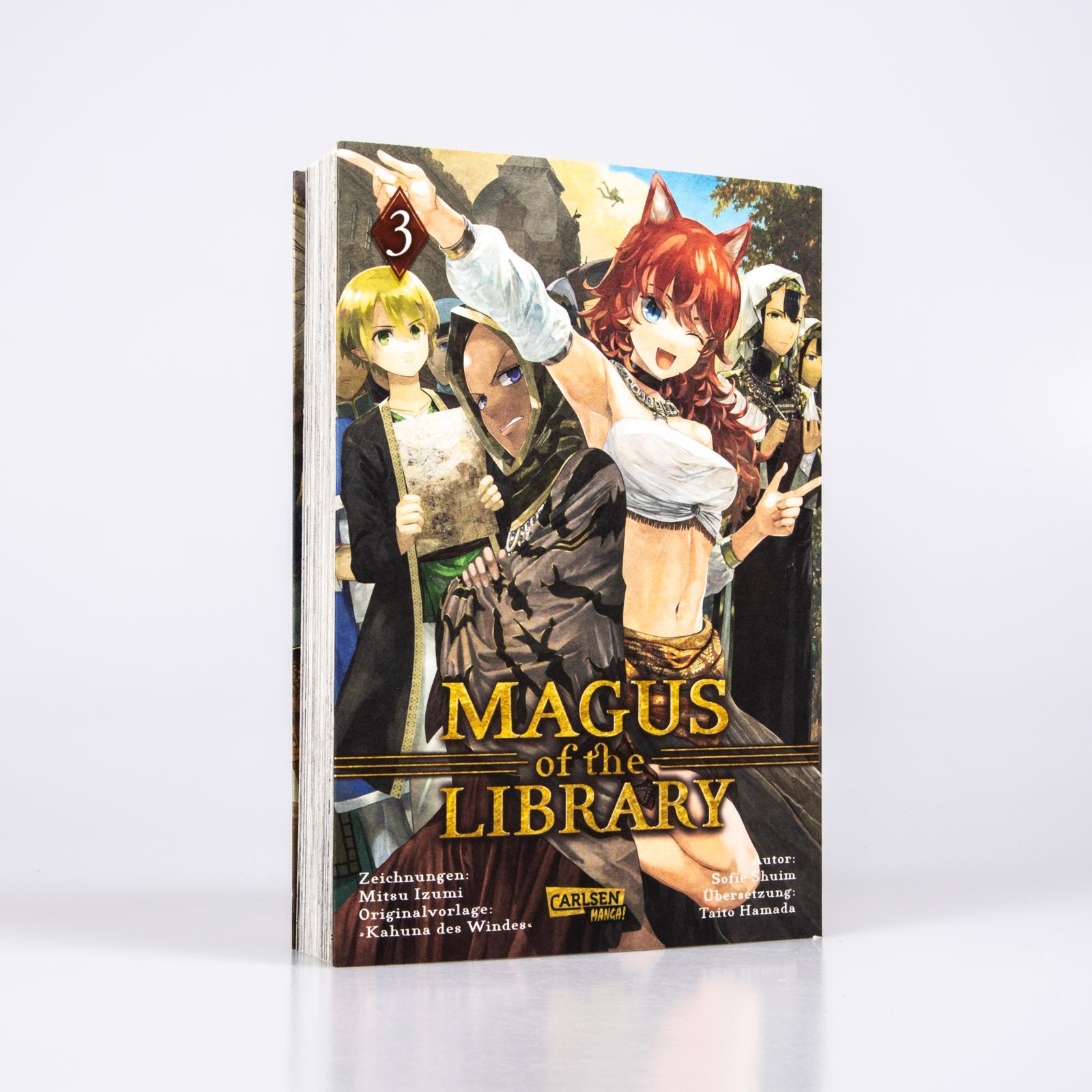 Beispielinhalt (Bild) Magus of the Library  3
