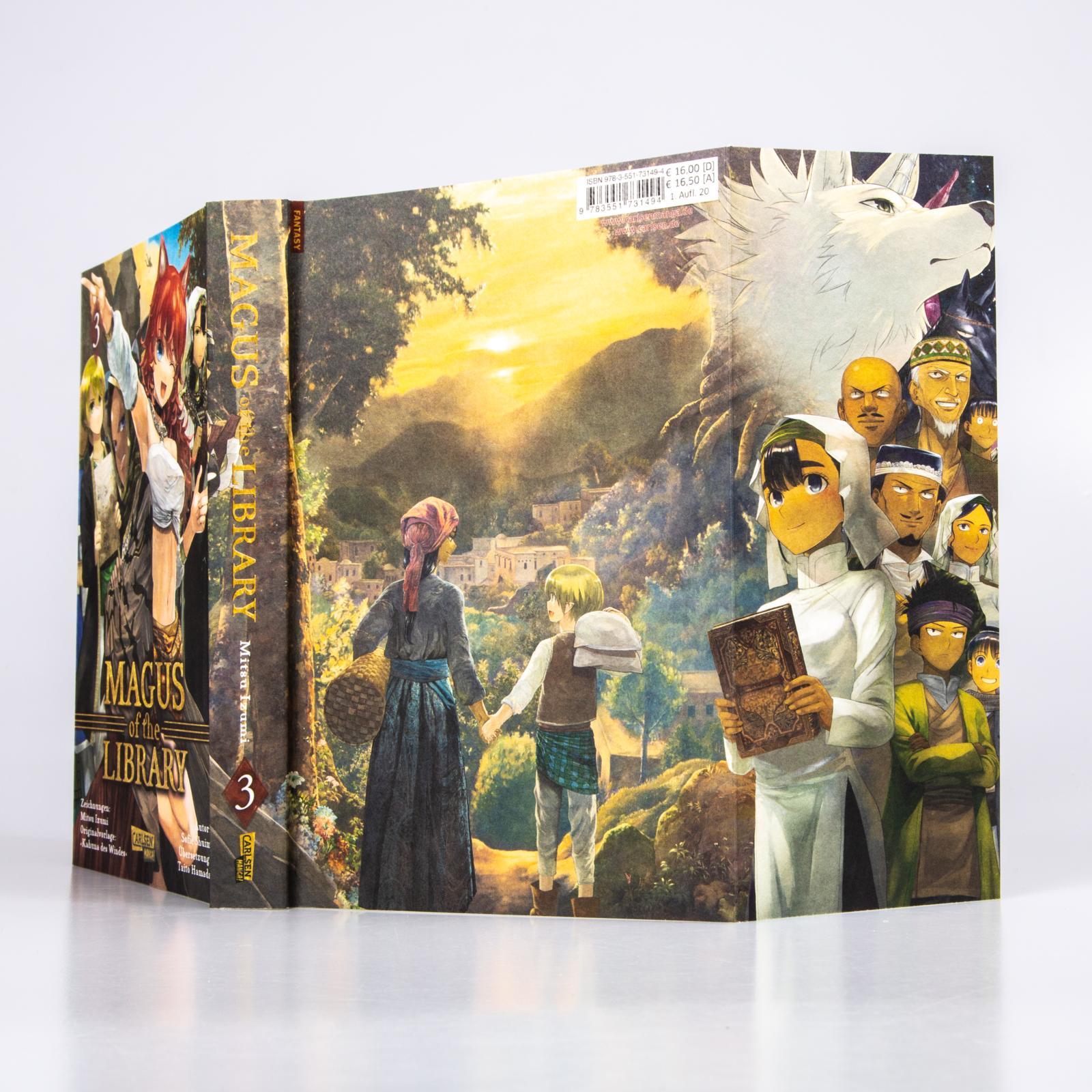 Beispielinhalt (Bild) Magus of the Library  3