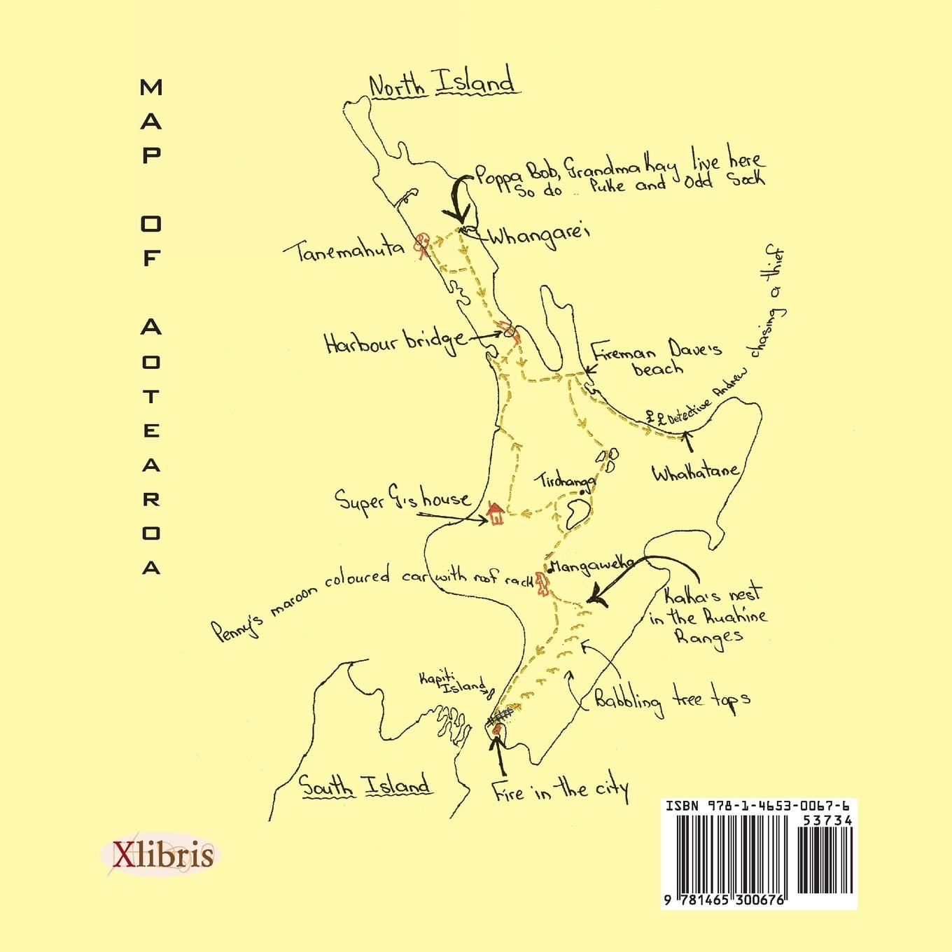 Rückseitencover Odd Sock's Adventures