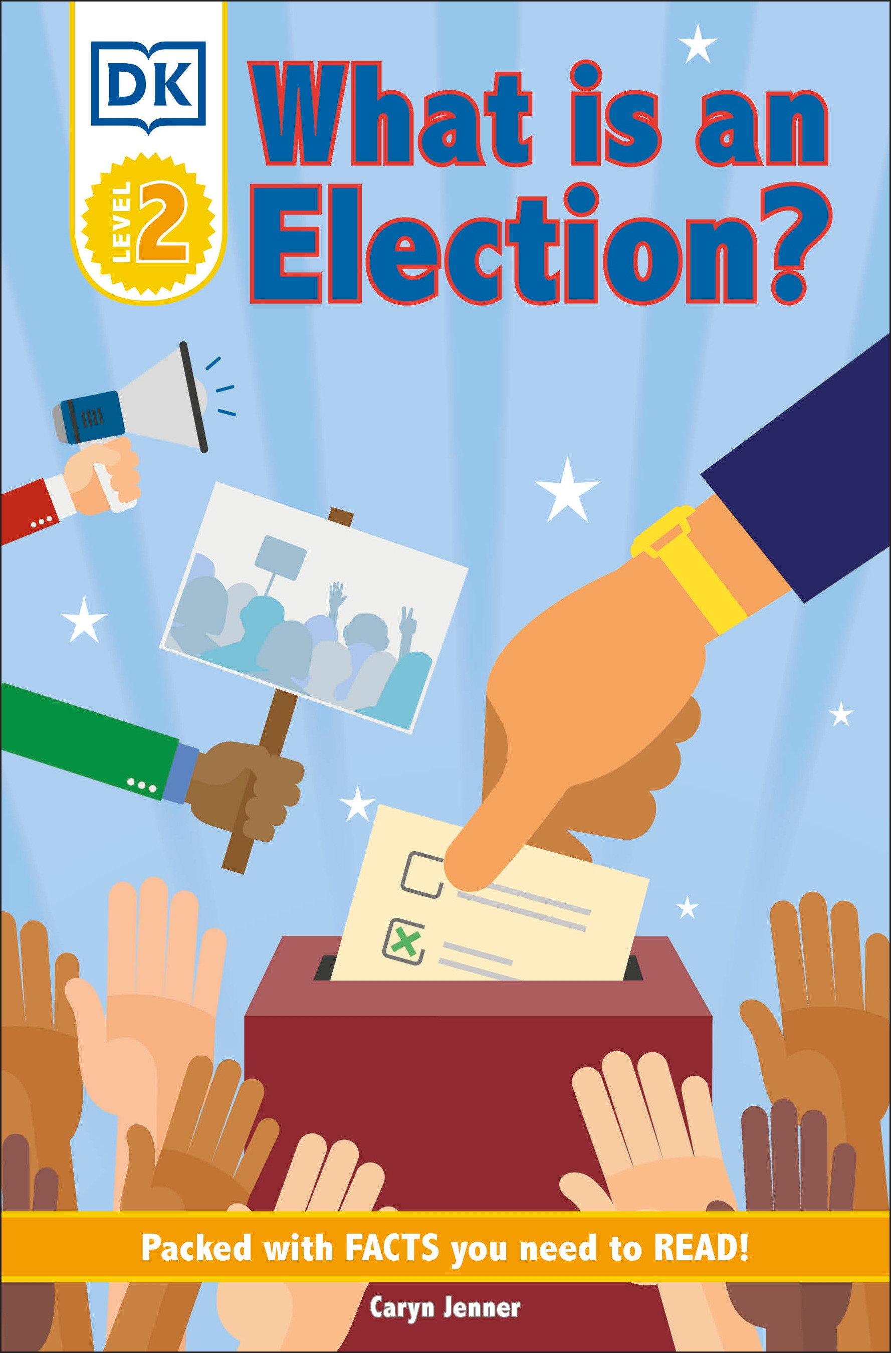 Vorderes Coverbild DK Reader Level 2: What Is an Election?