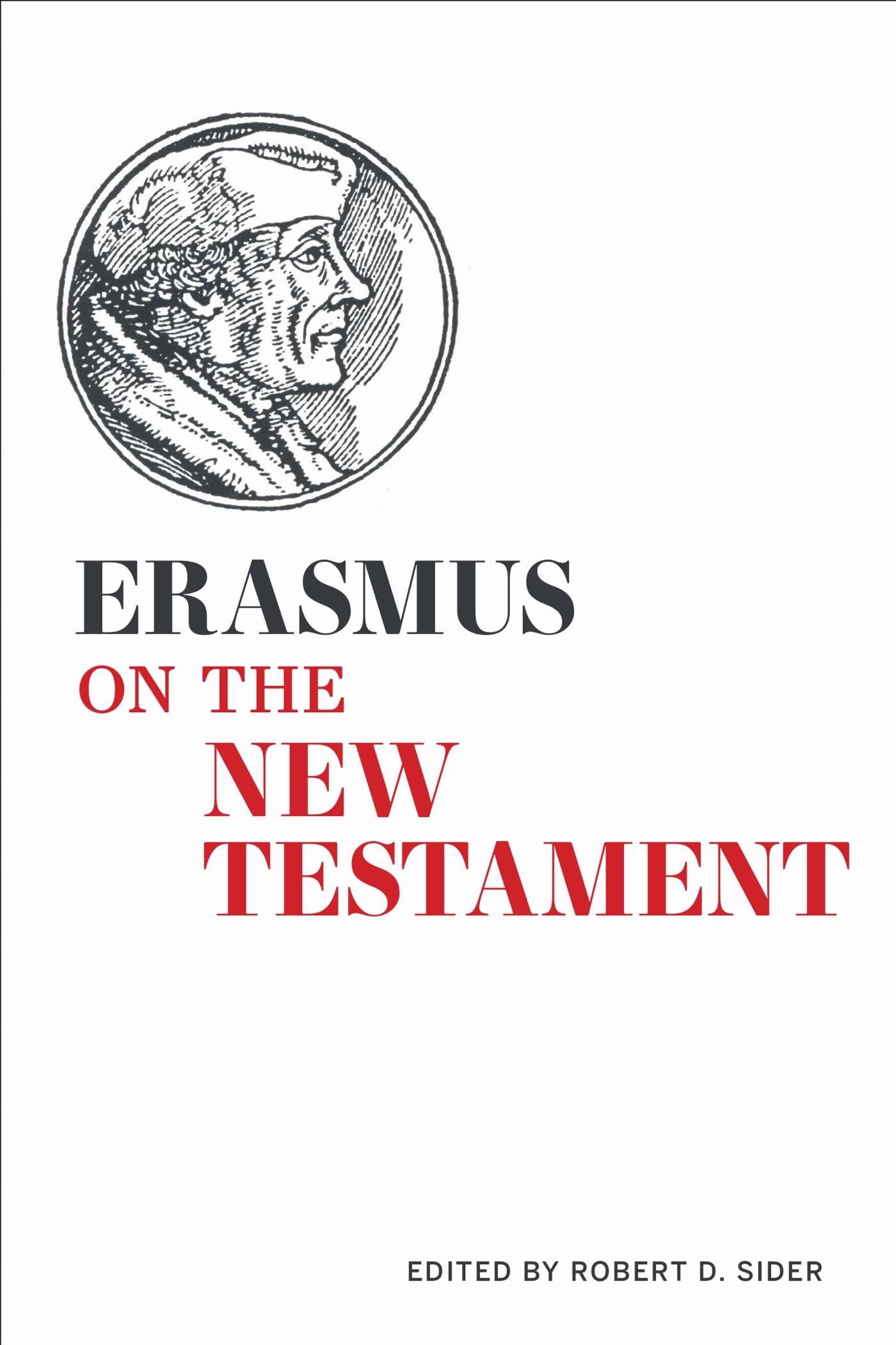Vorderes Coverbild Erasmus on the New Testament