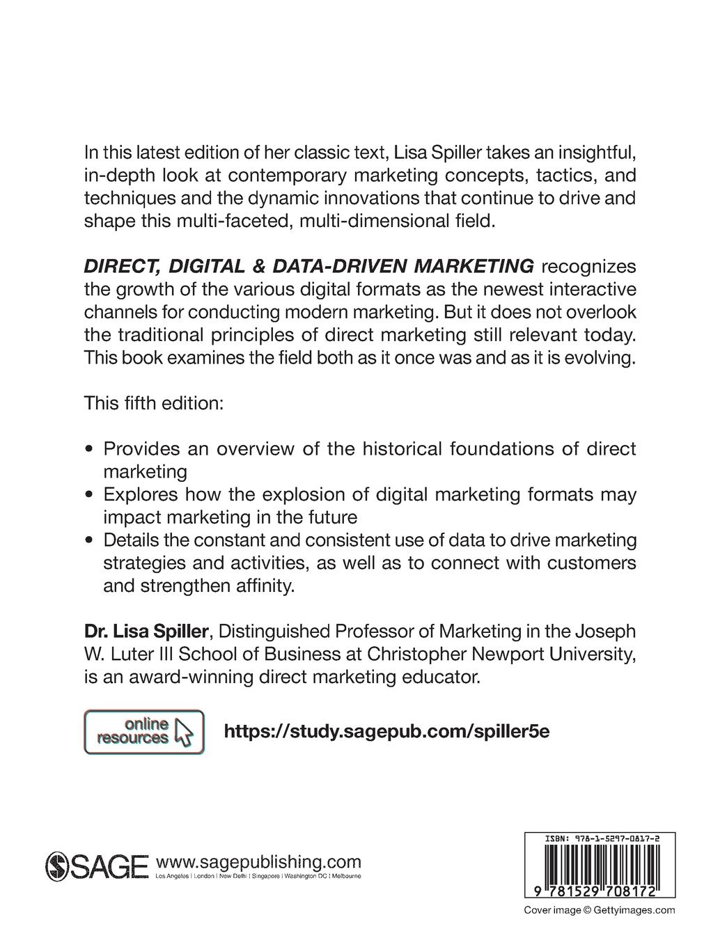 Rückseitencover Direct, Digital & Data-Driven Marketing