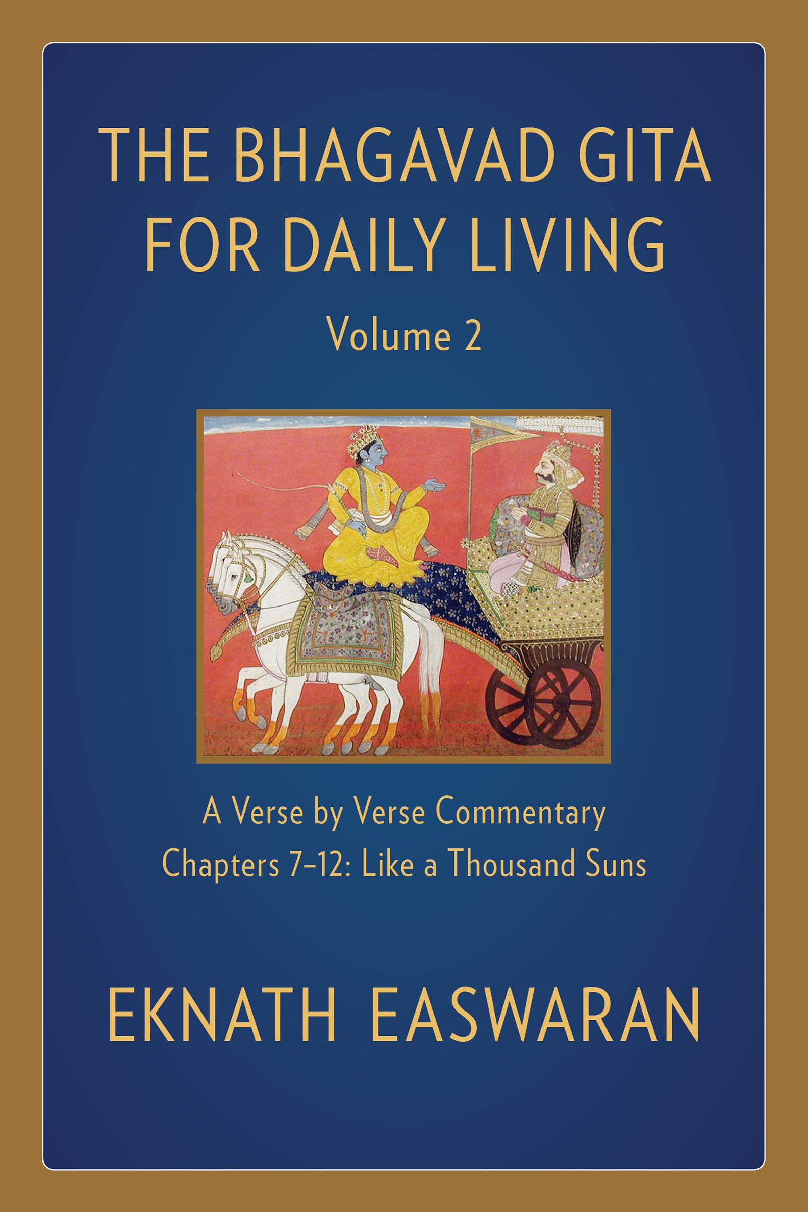 Vorderes Coverbild The Bhagavad Gita for Daily Living, Volume 2