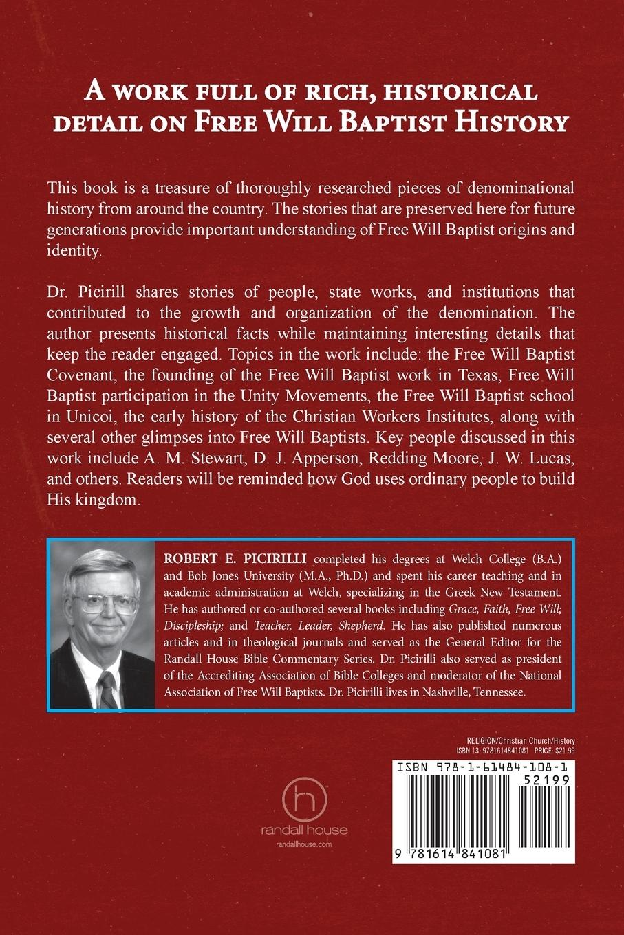 Rückseitencover Free Will Baptist History