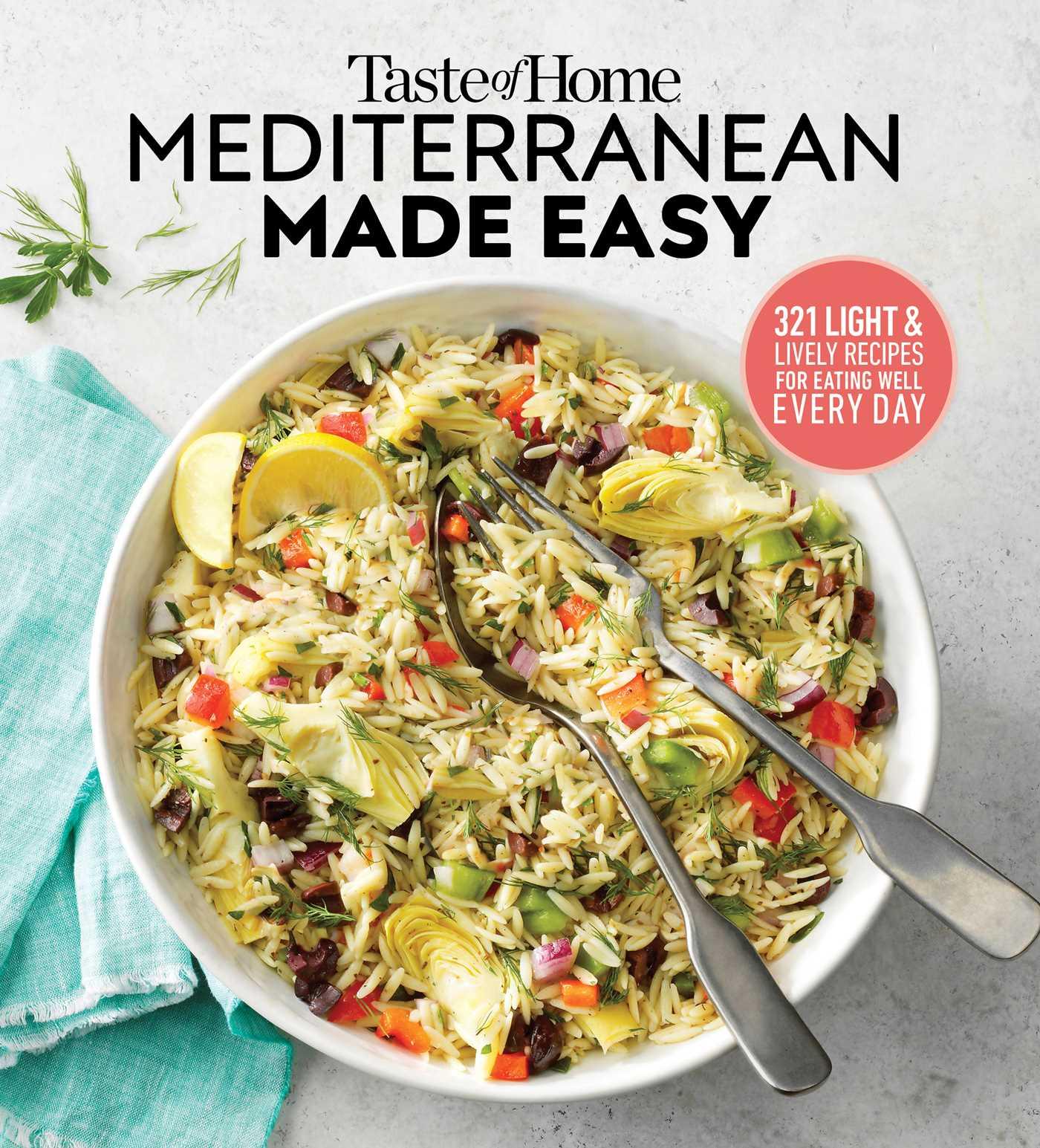 Vorderes Coverbild Taste of Home Mediterranean Made Easy