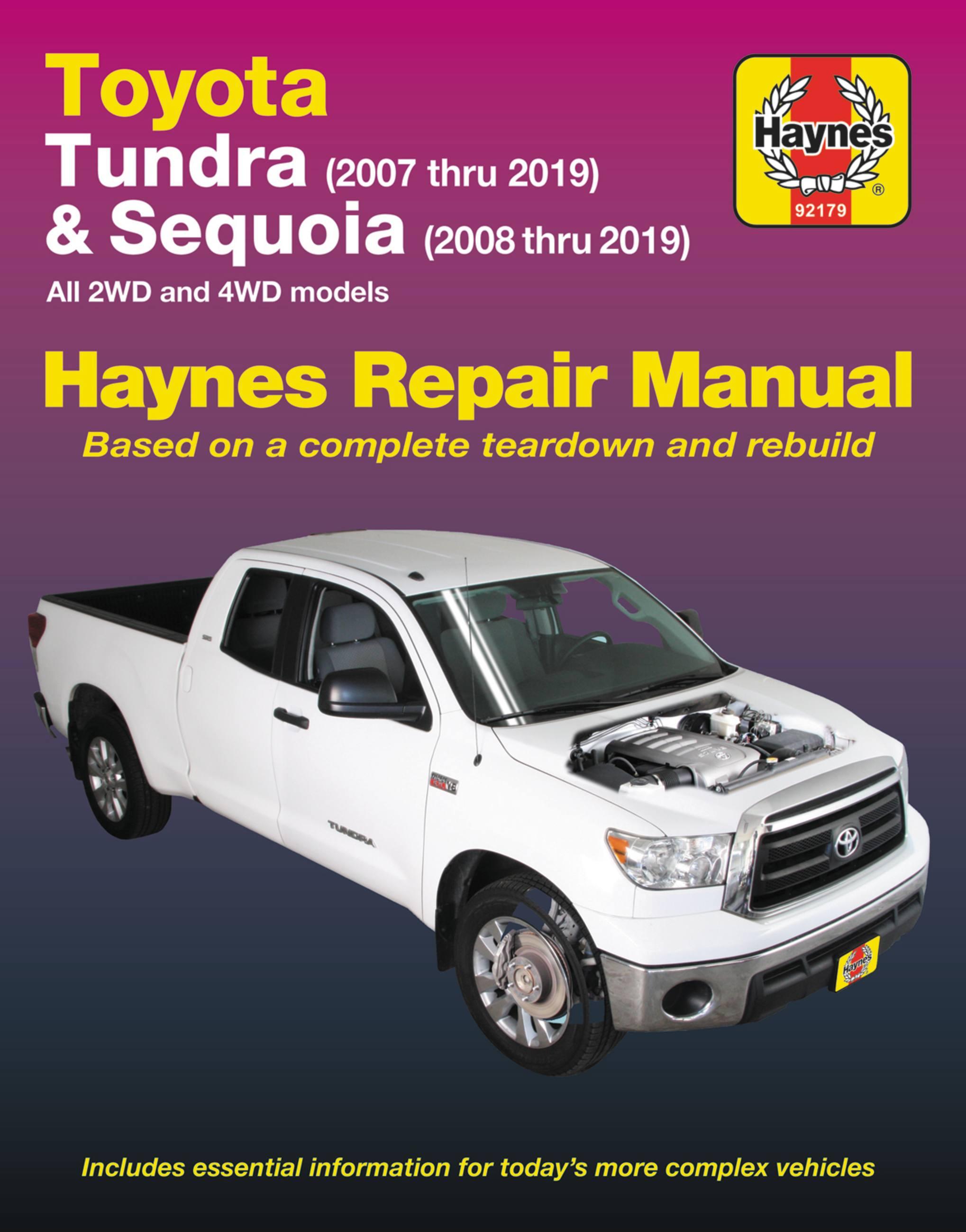 Vorderes Coverbild Toyota Tundra & Sequoia
