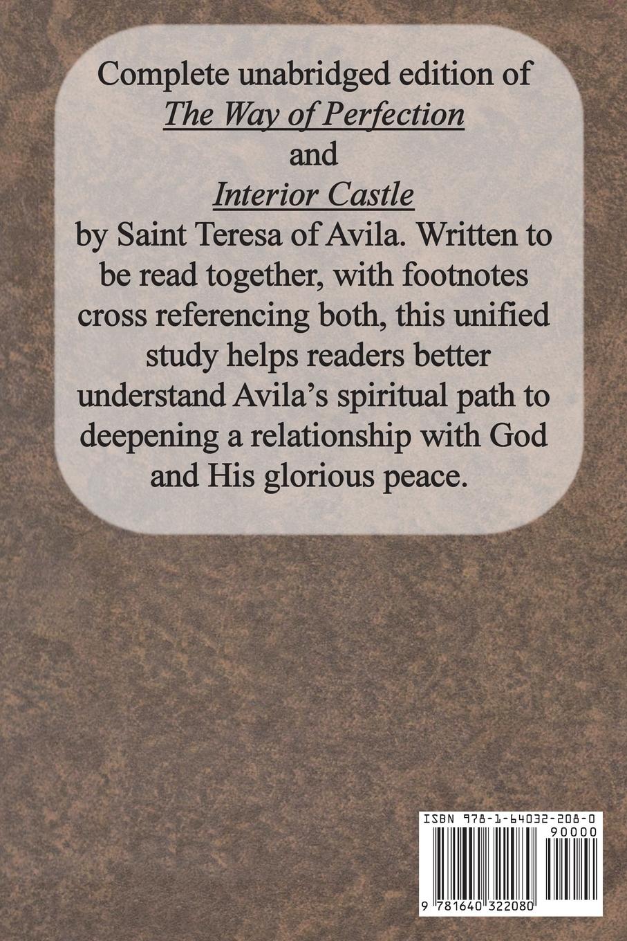 Rückseitencover St. Teresa of Avila Two Book Set - Interior Castle and The Way of Perfection