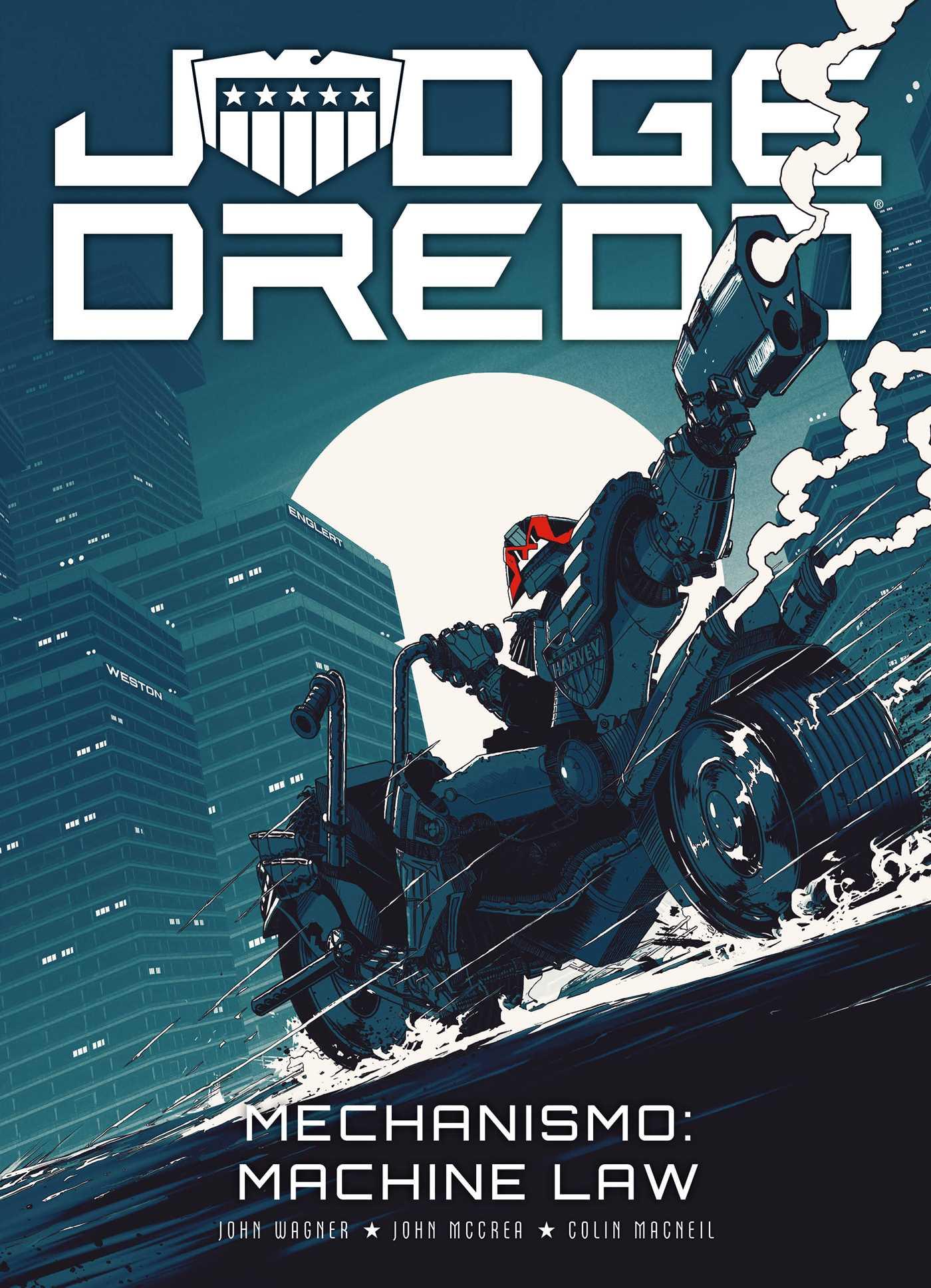 Vorderes Coverbild Judge Dredd: Mechanismo - Machine Law