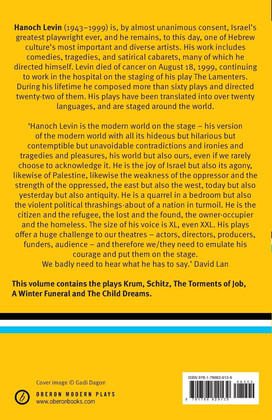 Rückseitencover Hanoch Levin: Selected Plays One