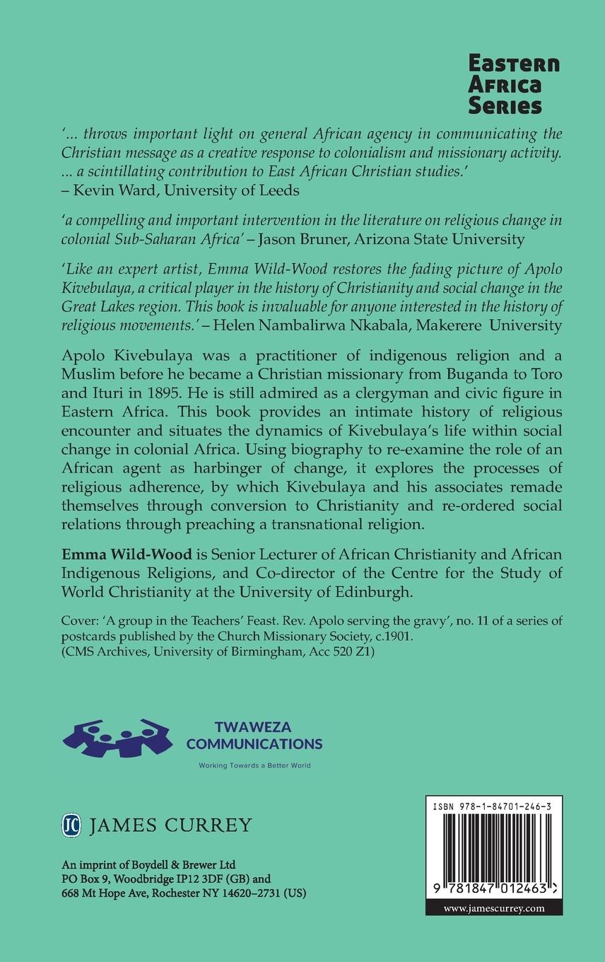 Rückseitencover Mission of Apolo Kivebulaya