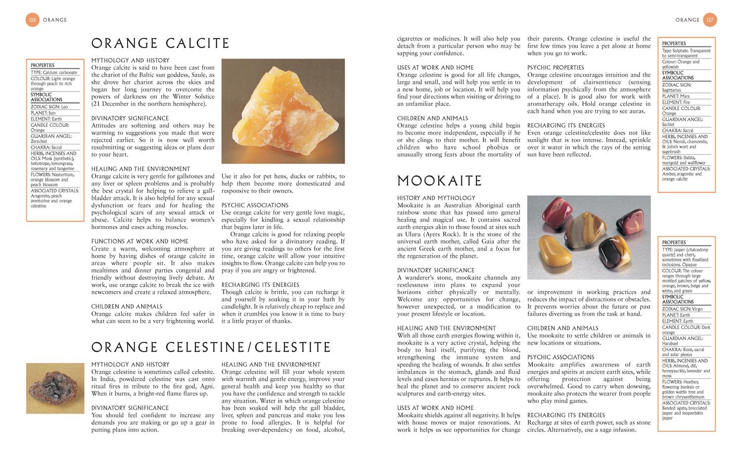 Beispielinhalt (Bild) Cassandra Eason's Healing Crystals