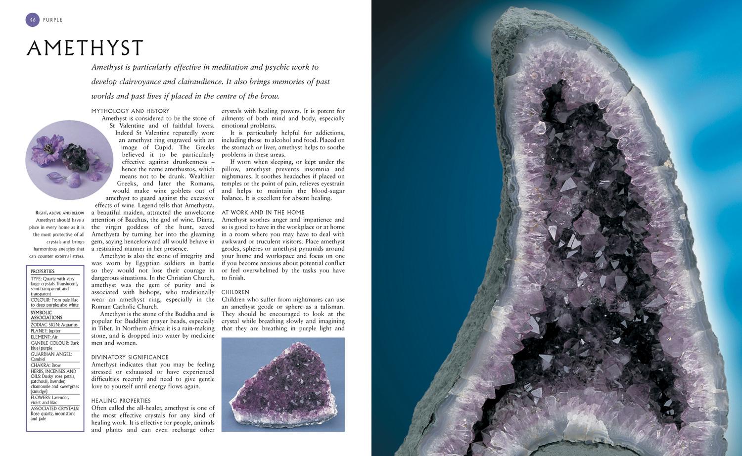 Beispielinhalt (Bild) Cassandra Eason's Healing Crystals