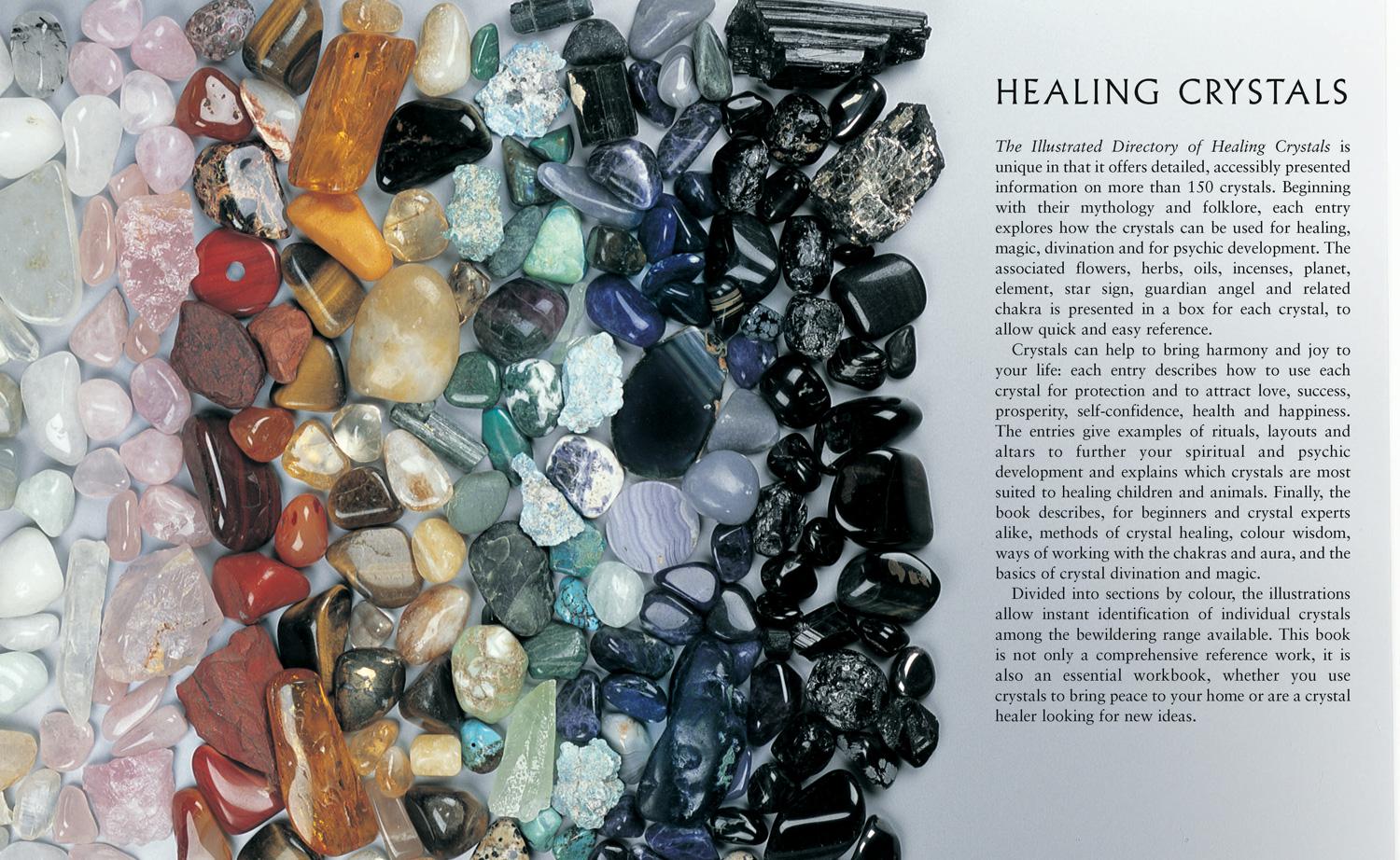 Beispielinhalt (Bild) Cassandra Eason's Healing Crystals