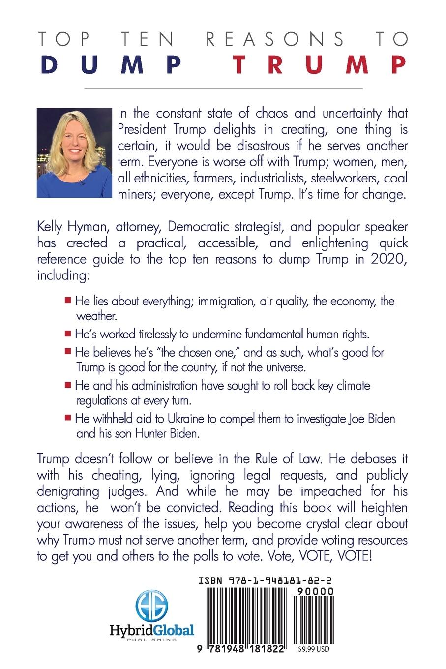 Rückseitencover The Top Ten Reasons to Dump Trump in 2020
