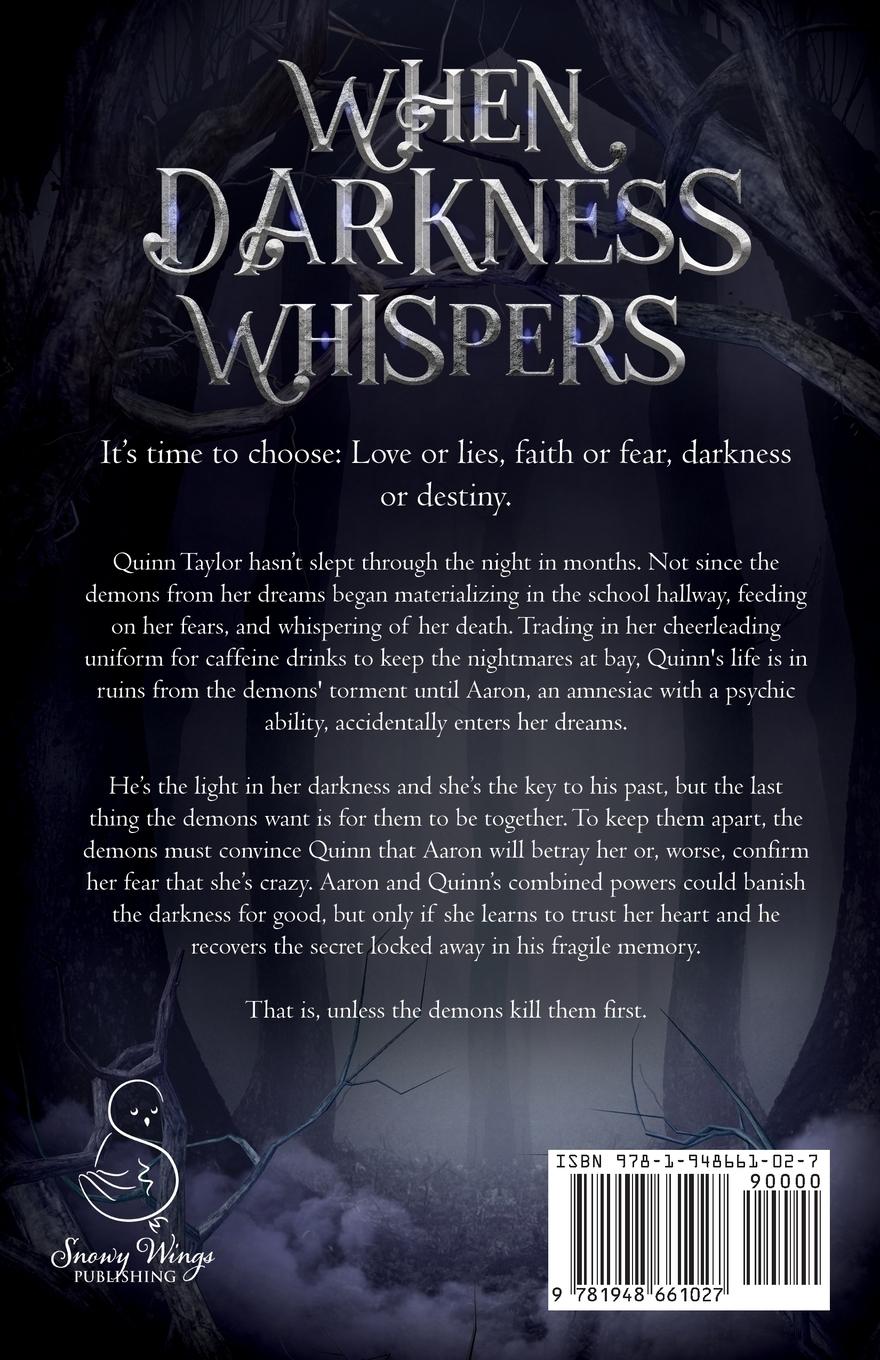 Rückseitencover When Darkness Whispers