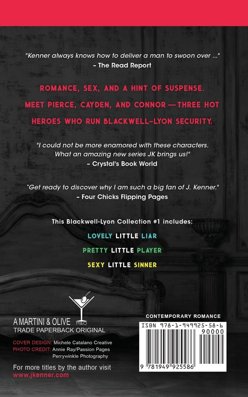 Rückseitencover Sins, Lies & Naughty Games