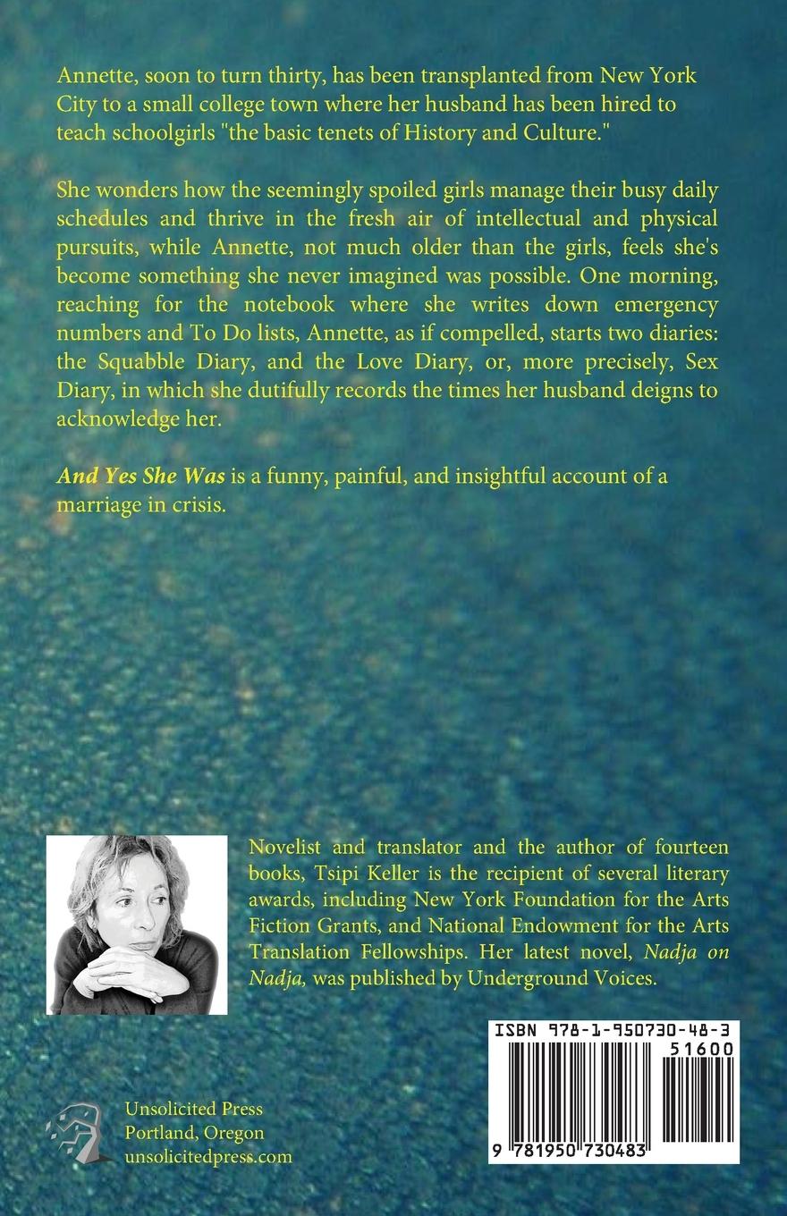 Rückseitencover And Yes She Was