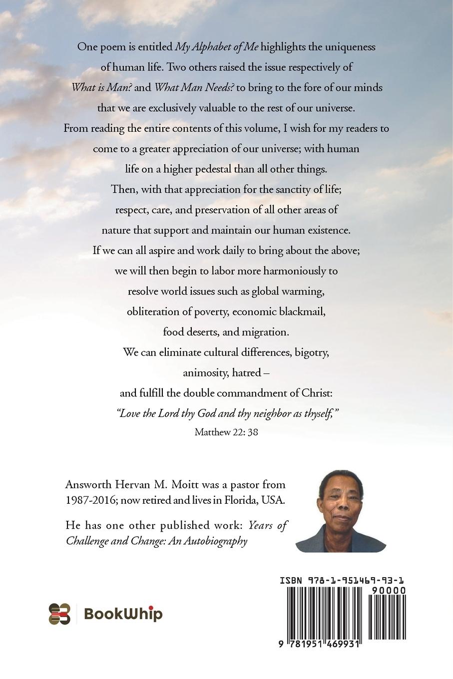 Rückseitencover Nature's Nuggets of Truth: A Collection of Narrative Poems