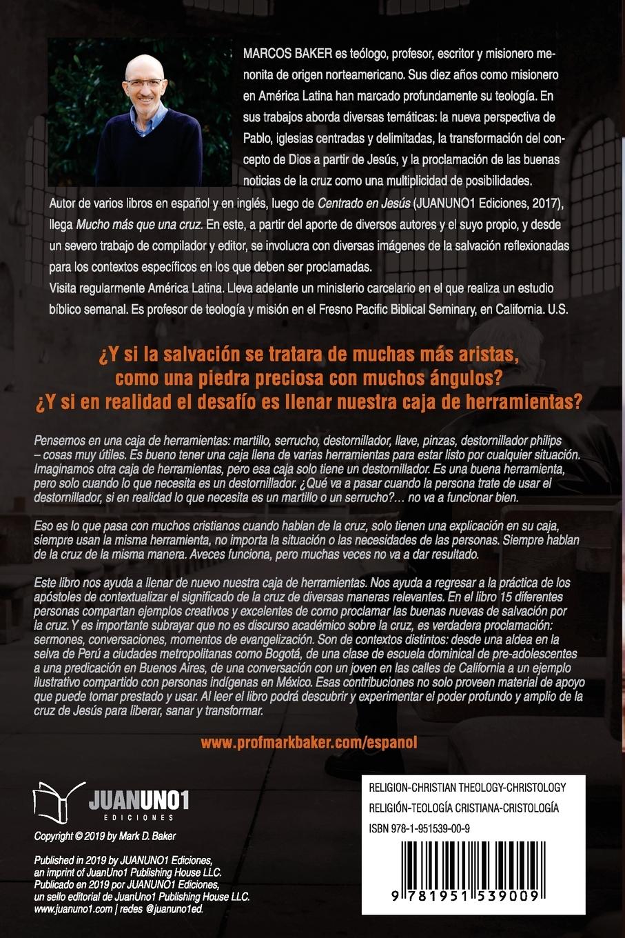 Rückseitencover Mucho más que una Cruz