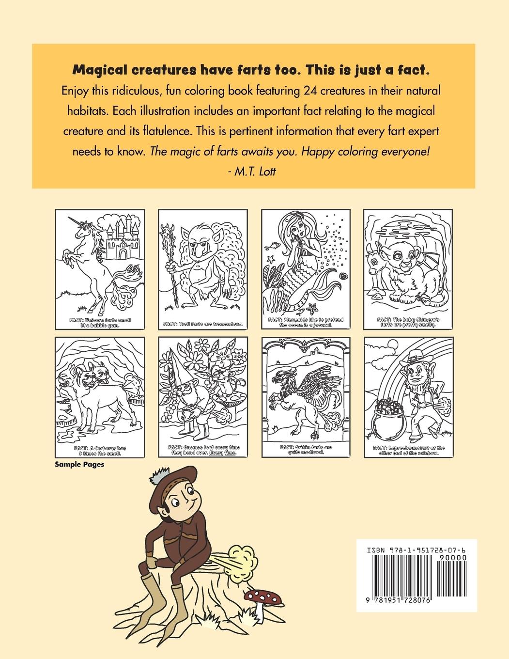 Rückseitencover Farting Magical Creatures