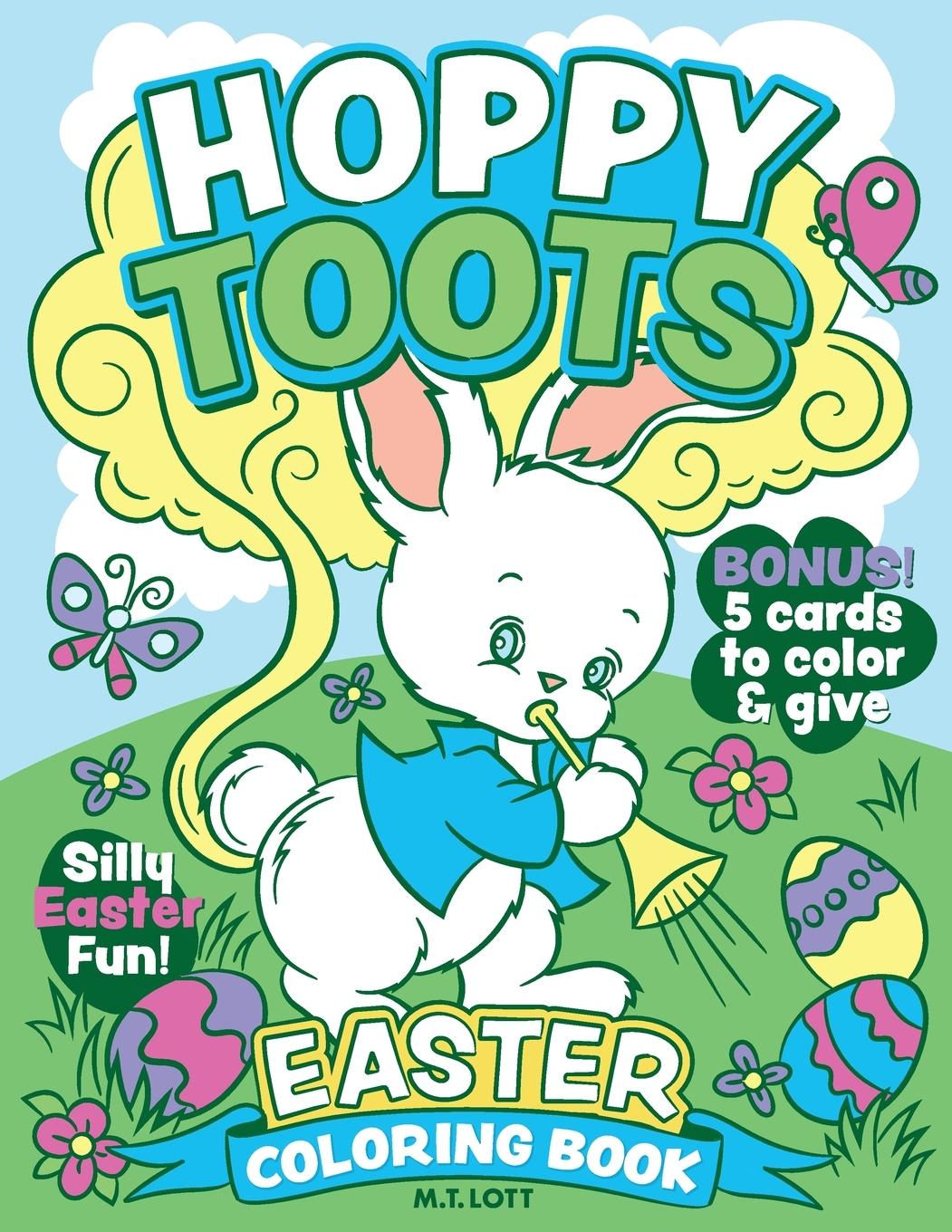 Vorderes Coverbild Hoppy Toots Easter Coloring Book