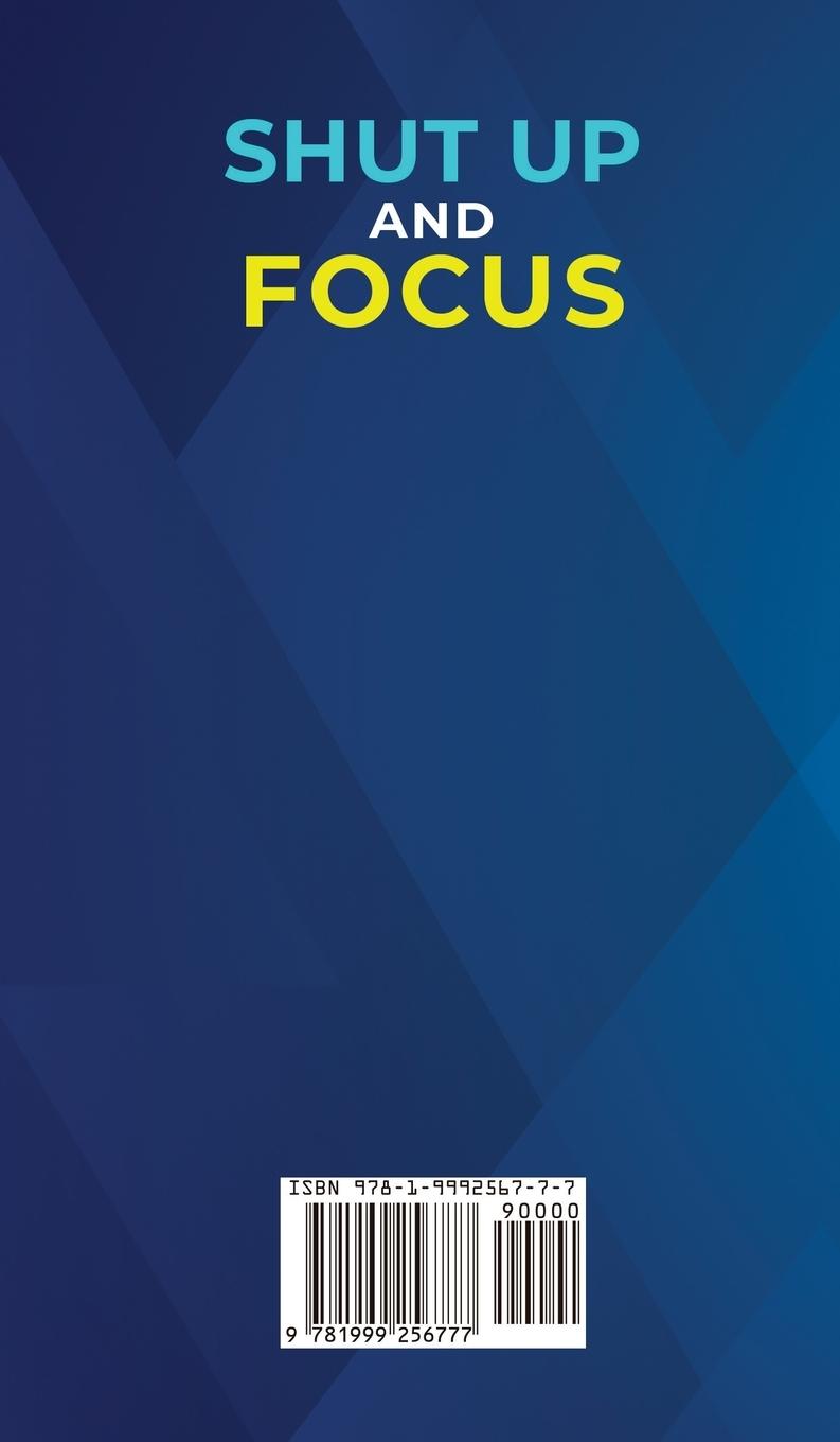 Rückseitencover Shut Up And Focus