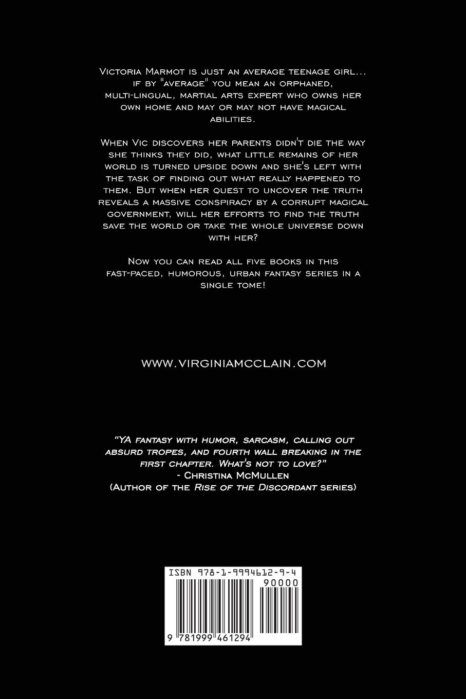 Rückseitencover Victoria Marmot the Complete Collection