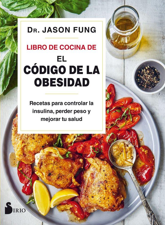 Vorderes Coverbild Libro de Cocina de El Codigo de la Obesidad