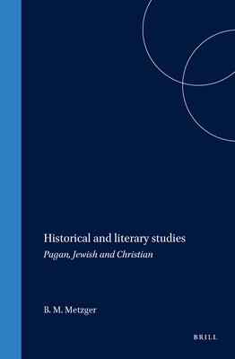 Vorderes Coverbild Historical and Literary Studies