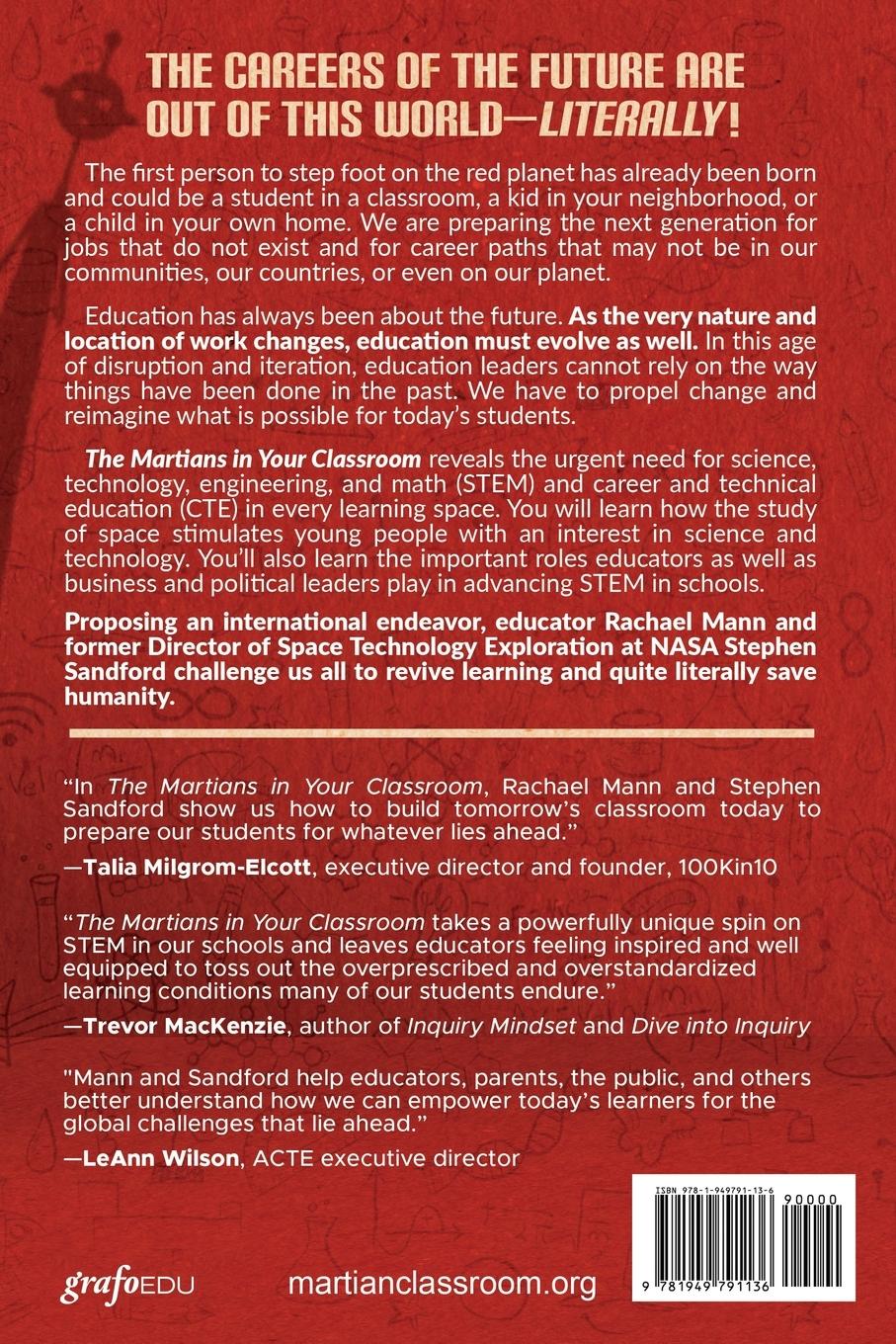 Rückseitencover The Martians in your Classroom