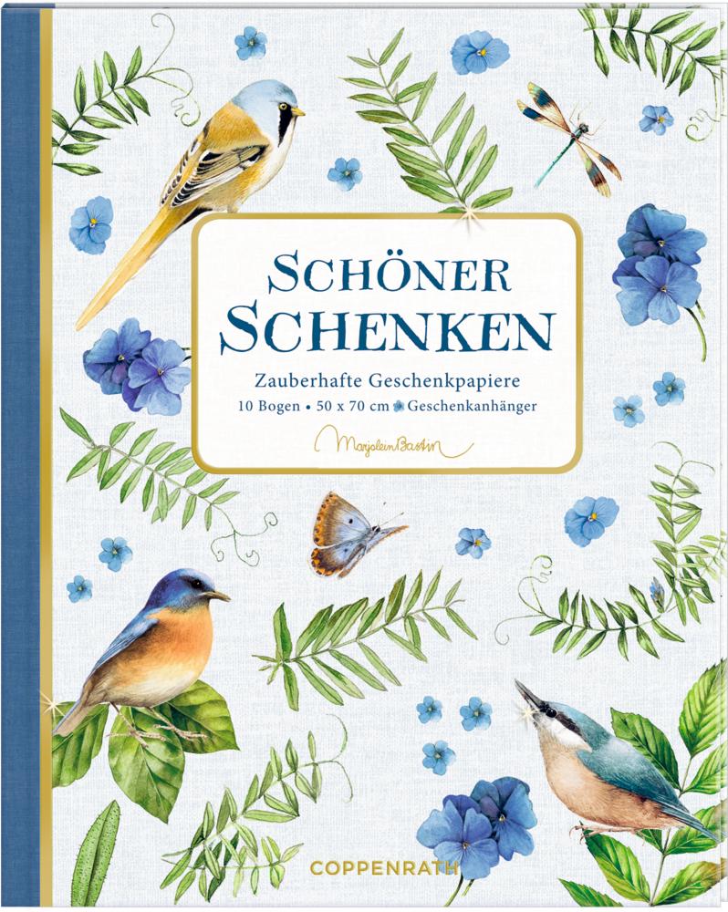Vorderes Coverbild Geschenkpapier-Buch - Schöner schenken - M. Bastin