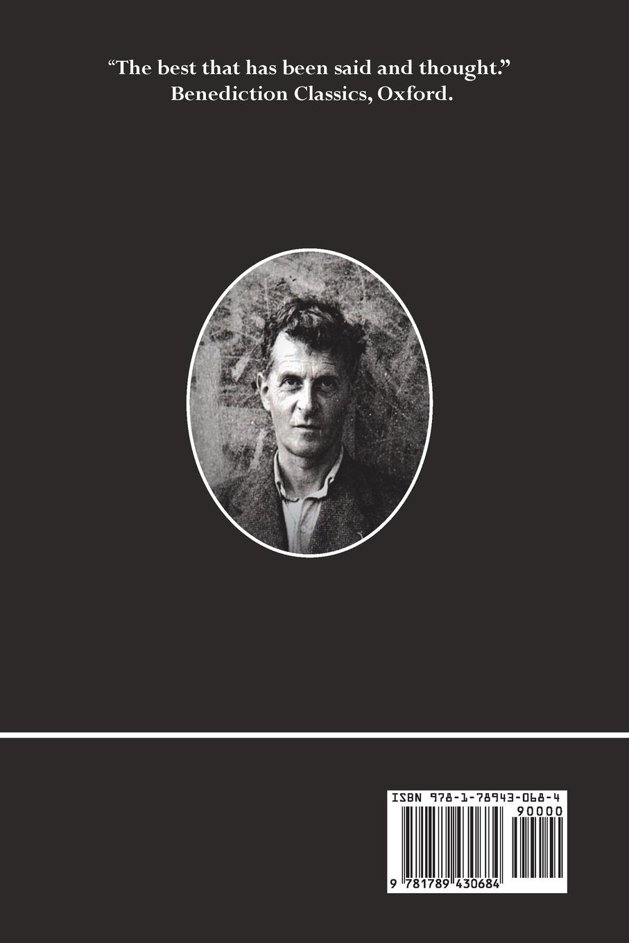 Rückseitencover Tractatus Logico-Philosophicus