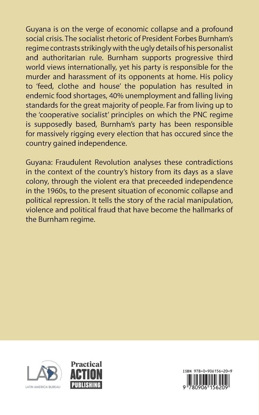 Rückseitencover Guyana: Fraudulent Revolution
