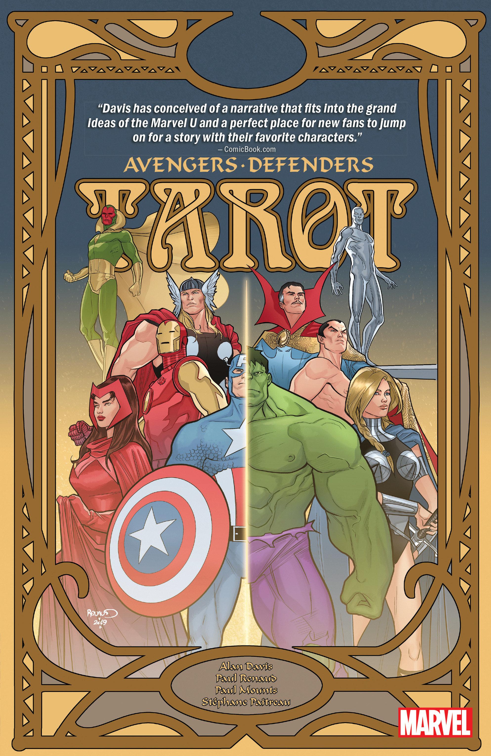 Vorderes Coverbild Tarot: Avengers/Defenders