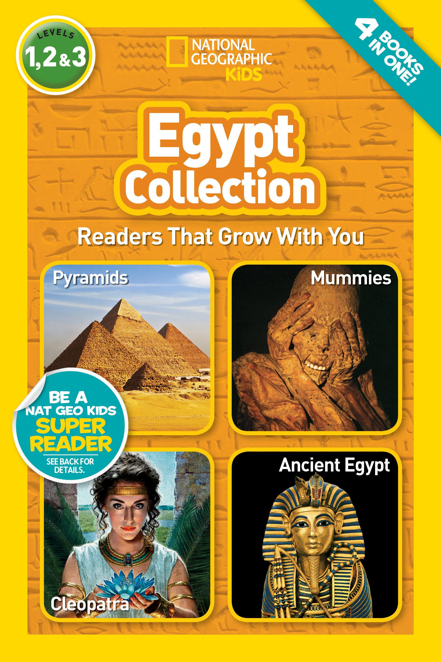 Vorderes Coverbild Egypt Collection (National Geographic Kids Readers, Levels 1, 2, & 3)