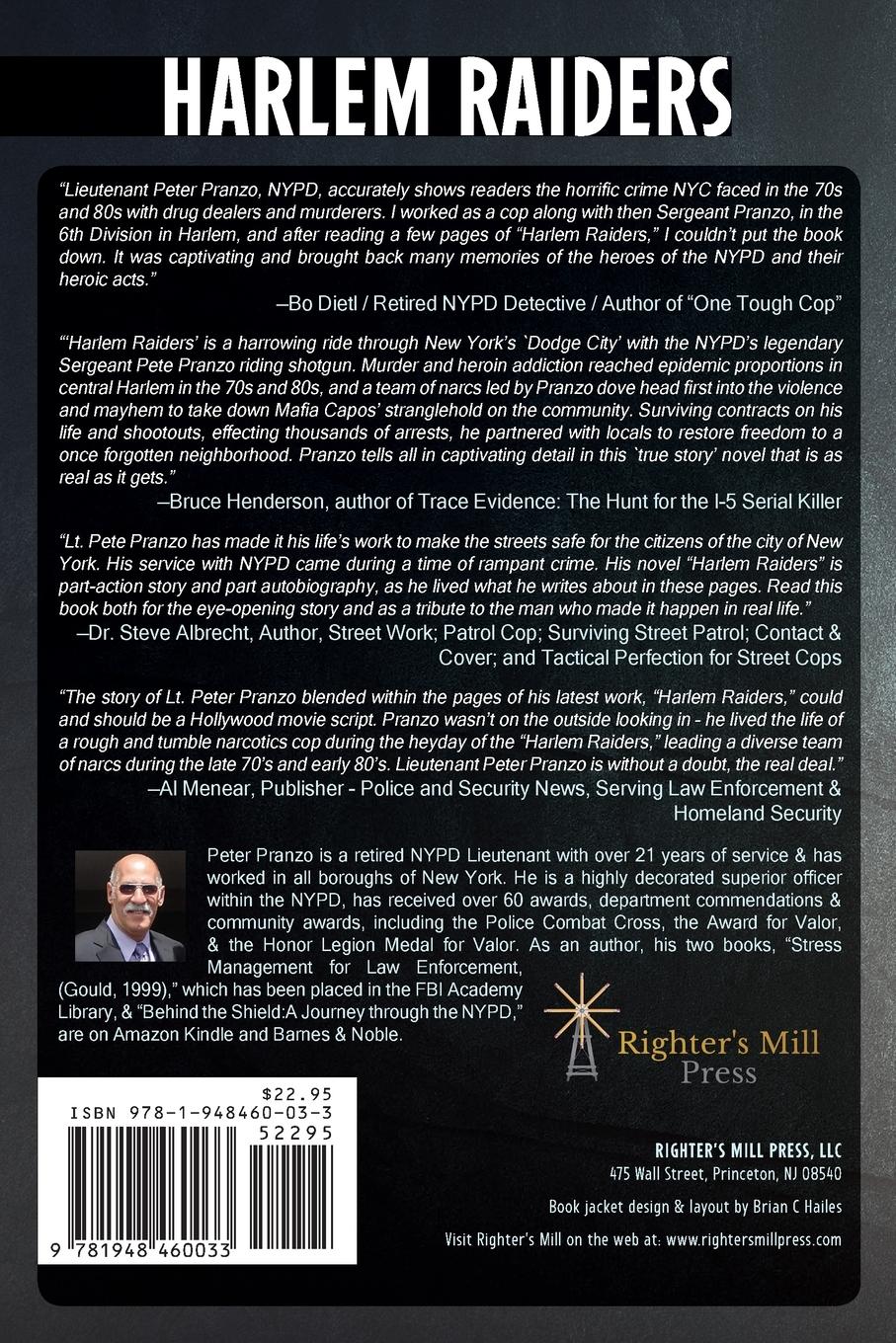 Rückseitencover Harlem Raiders