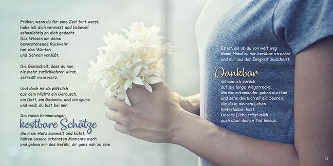 Beispielinhalt (Bild) Wenn das Herz voll Trauer ist