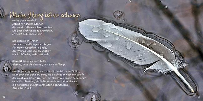 Beispielinhalt (Bild) Wenn das Herz voll Trauer ist