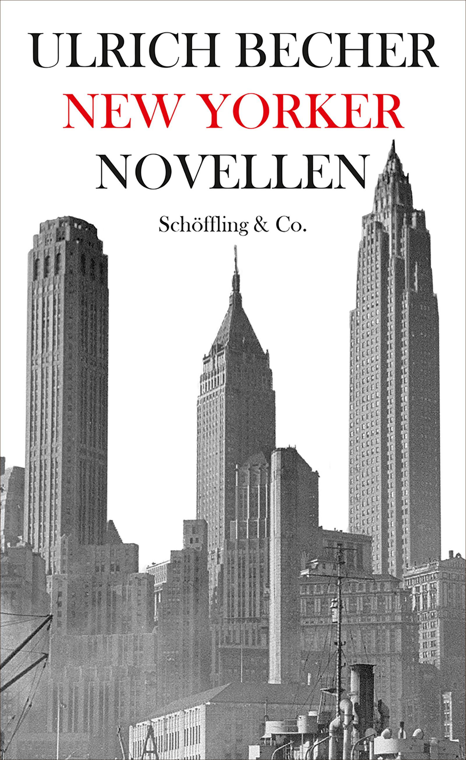 Vorderes Coverbild New Yorker Novellen