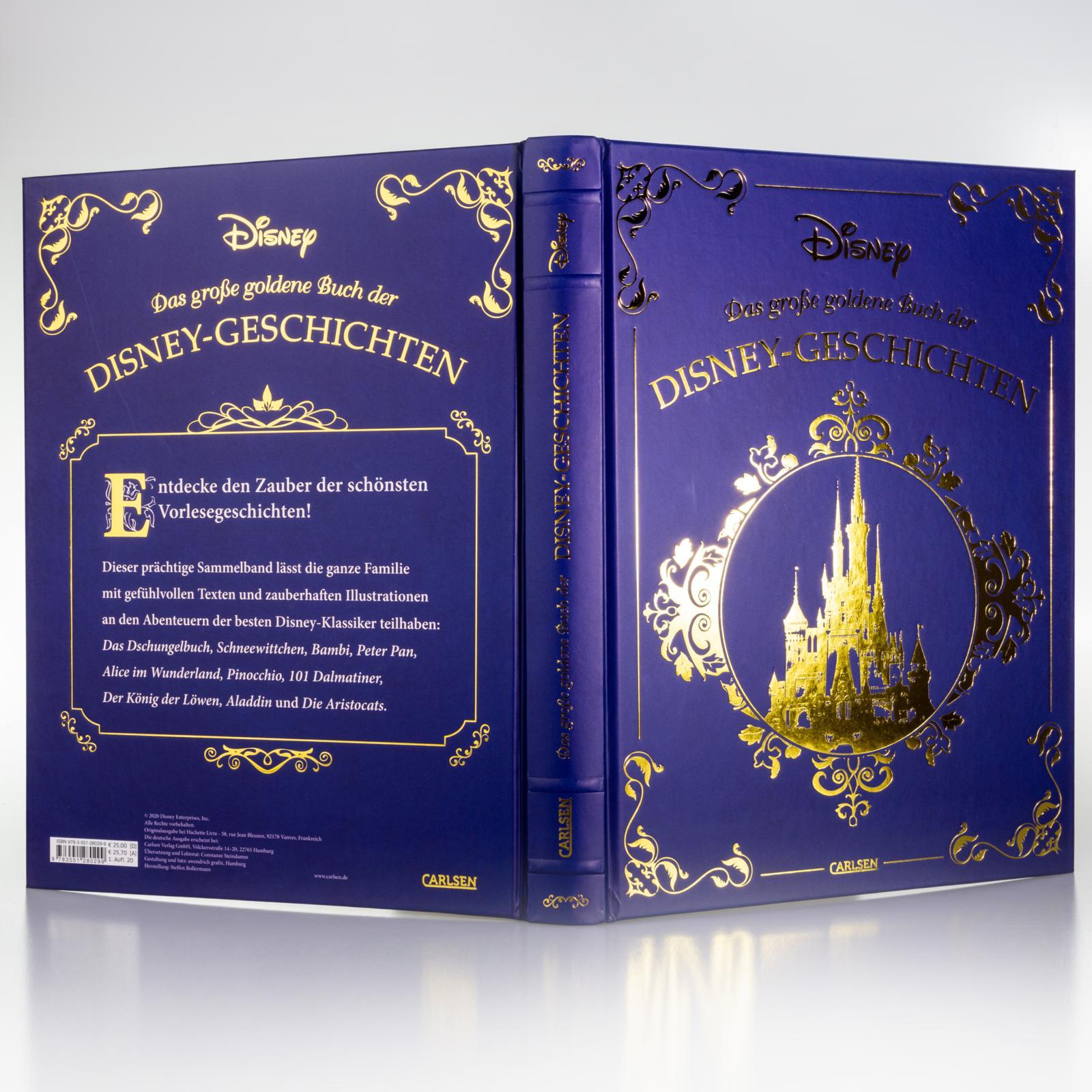 Beispielinhalt (Bild) Disney: Das große goldene Buch der Disney-Geschichten