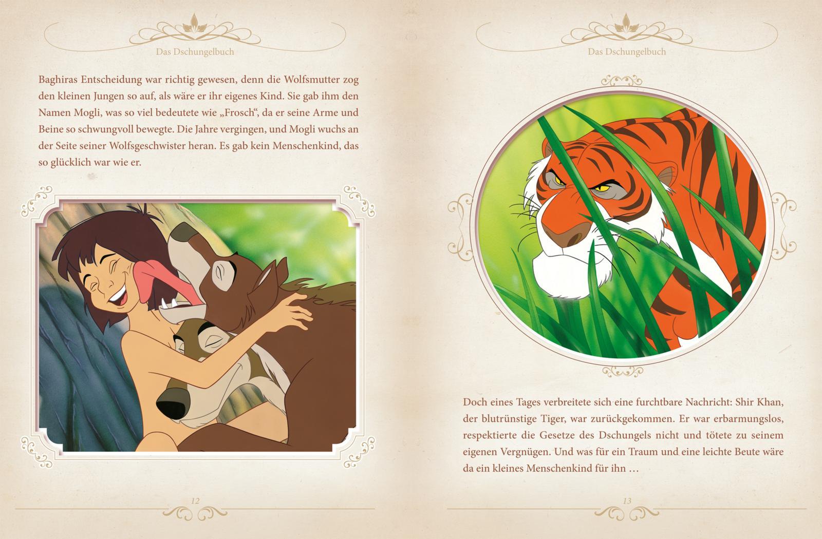 Beispielinhalt (Bild) Disney: Das große goldene Buch der Disney-Geschichten