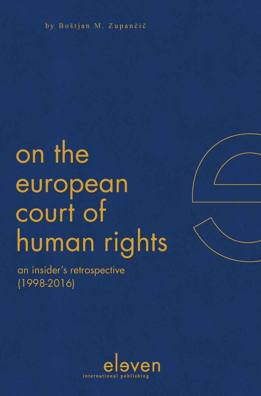 Vorderes Coverbild On the European Court of Human Rights