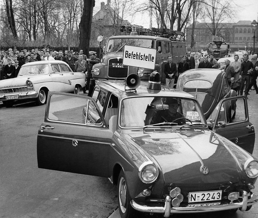Beispielinhalt (Bild) Die Fahrzeuge der Feuerwehr Nürnberg